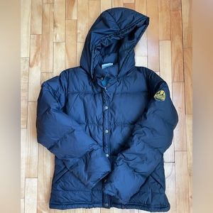 Vintage Polo Jeans Co Ralph Lauren black down jacket. Size large